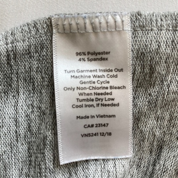 T by Talbots Pull Over Grey Cowl Neck Sweatshirt Sweater Size 1XP Petite - Picture 6 of 11